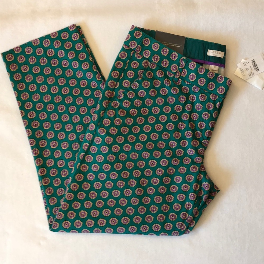 NWT J Crew Factory Skimmer Pants Sz 6 City Fit